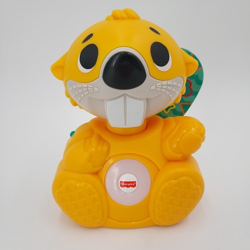 Fisher-Price Linkimals Boppin' Beaver Musical Interactive Developmental Toy