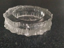 SCHWERER EISBERG FORM WEINFLASCHE UNTERSETZER/HALTER mit &Auml;TZKARTENDESIGN