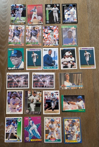 Ken Griffey Jr 1989-92 Fleer Score Topps Upper Deck Card Lot of 26 EX NM