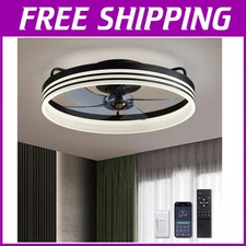 Modern 2-in-1 Design Ceiling Fan with Lights, Remote Control