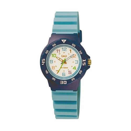 Reloj Q&q Hombre Casual Negro Vr35j031y Color de la correa Negra Color
