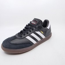 adidas Unisex-Adult Samba Indoor Black White Vivid Red, Size 5