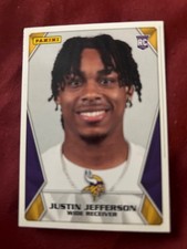 2020 Panini NFL Sticker & Card Collection - Justin Jefferson #92 (RC)