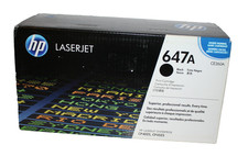 NEW Genuine HP Laserjet CP4025, CP4525 Printer 647A Black Toner Cartridge CE260A