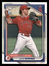 John Wimmer 2024 Bowman #BP-78 Prospects Los Angeles Angels