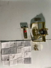 Kwikset 721KNL-3 Kingston Grade 2 Passage Door Lever Set - Polished Brass