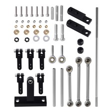 Dual Side Mount Carburetor Linkage For Blower Tunnel Ram Performance Use