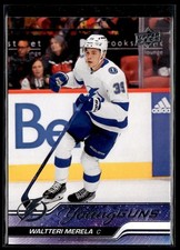 2023-24 Upper Deck Series 2 Hockey Young Guns #454 Waltteri Merela Rookie RC