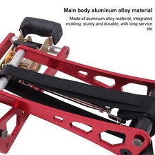 (Red)Ratchet Style Portable Bow Press Aluminum Alloy Compound Bow Press BJ