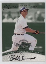 1997 Donruss Signature Series Millennium Marks 854/1000 Bubba Trammell Auto e6p