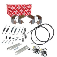 FEBI BILSTEIN Bremsbacken Seilzug Rep-Satz für SEAT MII SKODA CITIGO VW LOAD UP