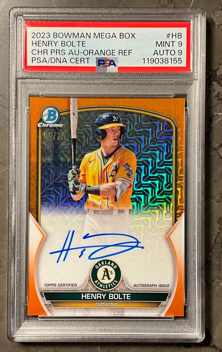 Bowman Chrome Orange Auto for sale | eBay