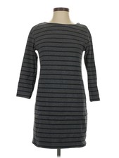 Uniqlo Women Gray Casual Dress XS