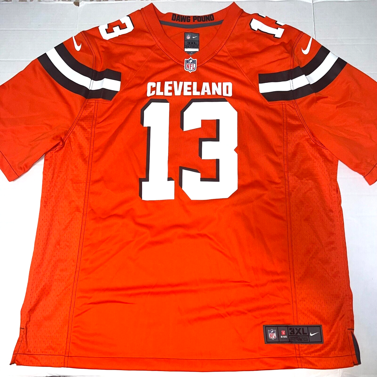 Nike Odell Beckham Jr (OBJ) Cleveland Browns #13 NFL Jersey Mens