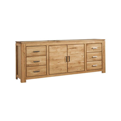 Sideboard Wildeiche Massiv GeöLt Faro-image