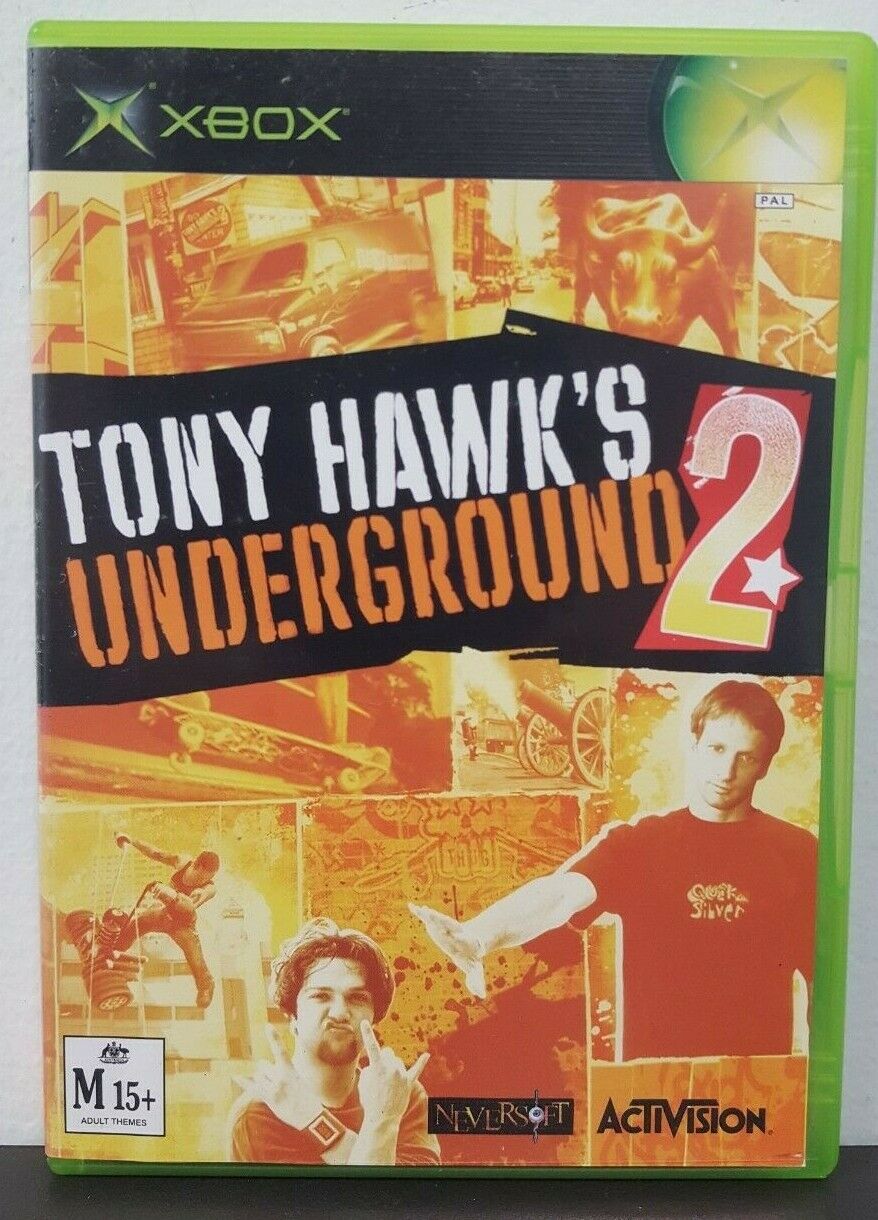 Tony Hawk Underground 2 Platinum Hits Microsoft Xbox - Gandorion Games