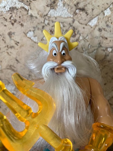 McDonald's Happy Meal Figure King Triton FACTORY ERROR 2000 Rare - Picture 5 of 5