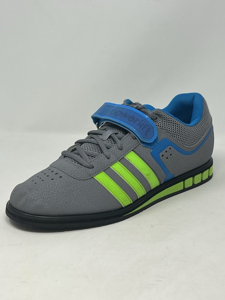 POWERLIFTING Adidas Shoes Mens 9.5 Training Crossfit Weightlifting Gym