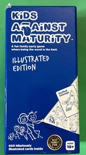 Kids Against Maturity - A Fun Family Party Game (Illustrated Edition) COMPLETE !