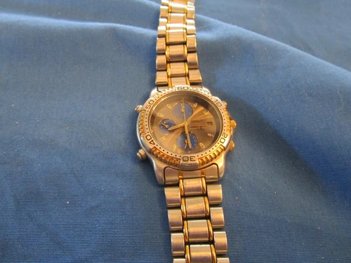 Seiko Quartz Chronograph Sport 150 7T32-6C09- Very nice  crystal-vintage-parts
