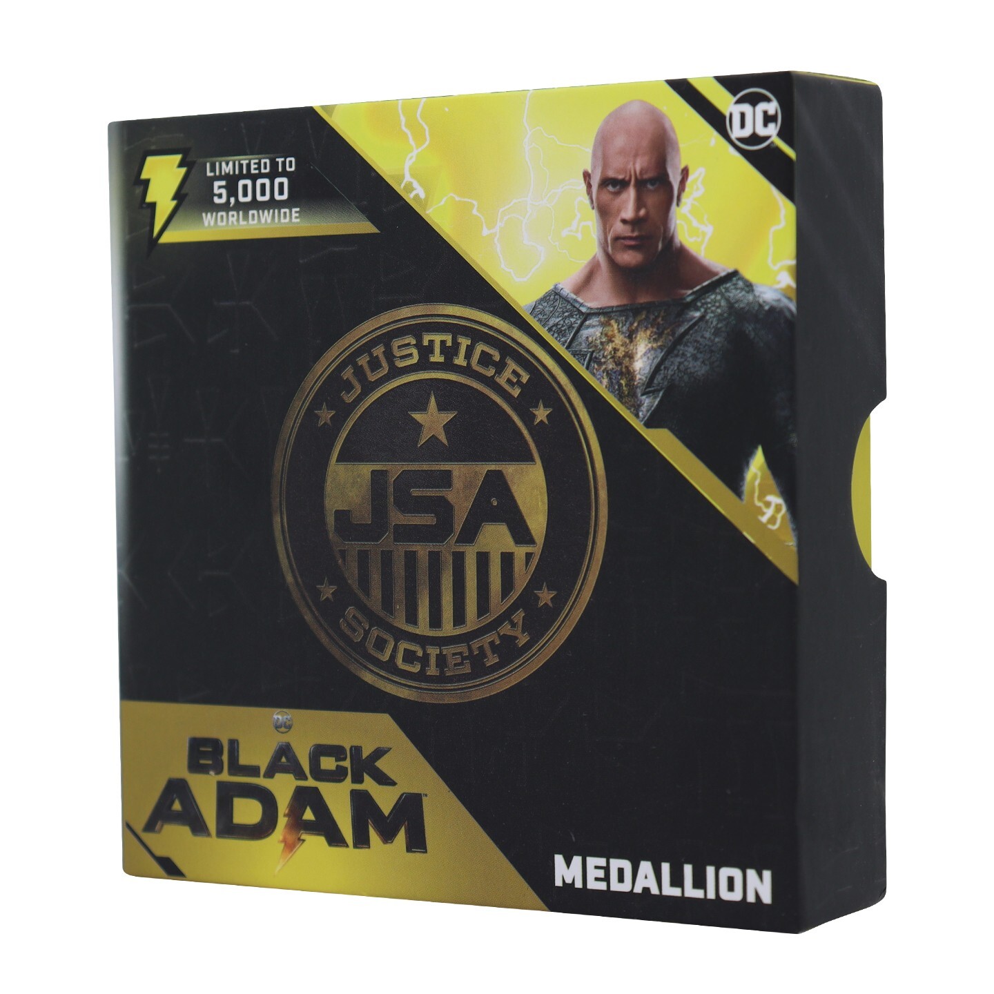 DC Black Adam Limited Edition Justice Society of America Medallion - Image 4