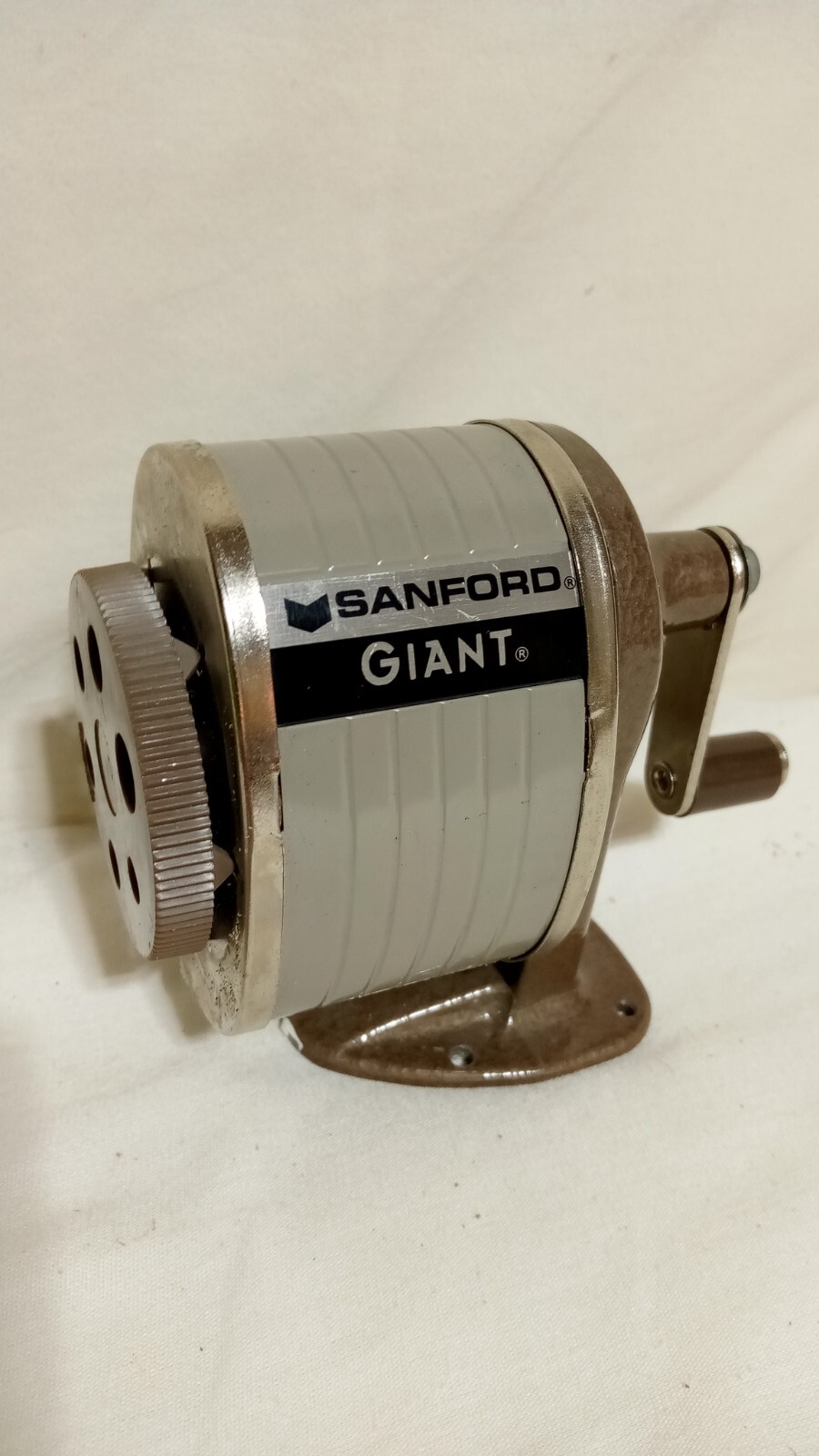 RARE VINTAGE SANFORD GIANT WALL MOUNT PENCIL SHARPENER WORKS NICE eBay