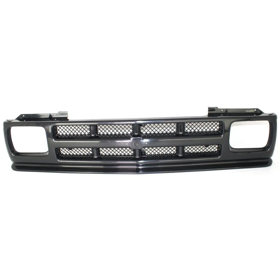 Fits 1991-1993 Chevrolet S10 Pickup 1991-1994 S10 Blazer New Front Grille Black - Image 2 of 4
