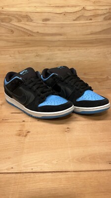 Nike SB Dunk Pro Low Black University Blue - Size 10