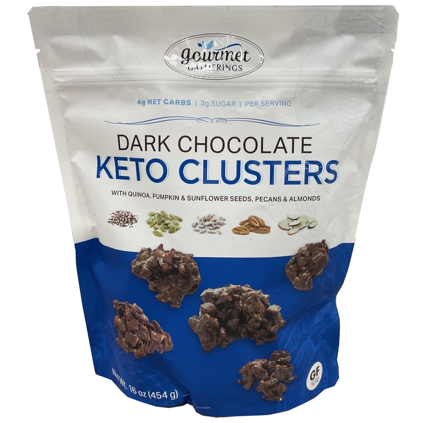 2 Packs Dark Chocolate Keto Clusters 16 oz Gluten Free 677210092127 eBay