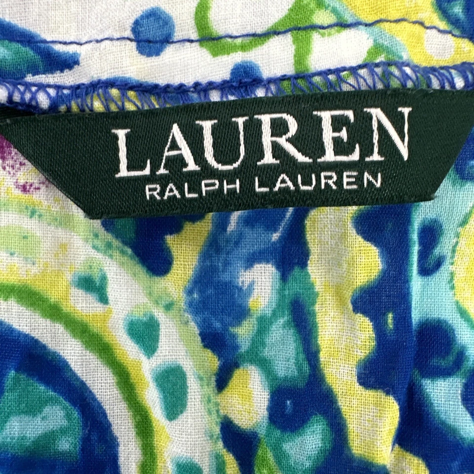 Ralph Lauren Mujer 'Carnivale Paisley' Traje de Baño Cubrir/Vestido Talla Grande Foto 4 de 4