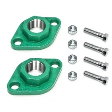 Taco 110-252F Freedom Flange Set for Circulator Pump, 1" Npt Connection, Cast Ir