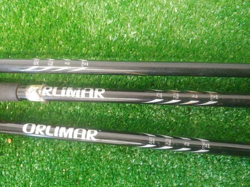 Orlimar Trimetal Hip Steel Woods Set Driver 3-5 Stiff Graphite Shafts - Picture 7 of 9