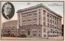 Postcard KS Home of The Capper Publications Embossed Unposted Vintage PC H443