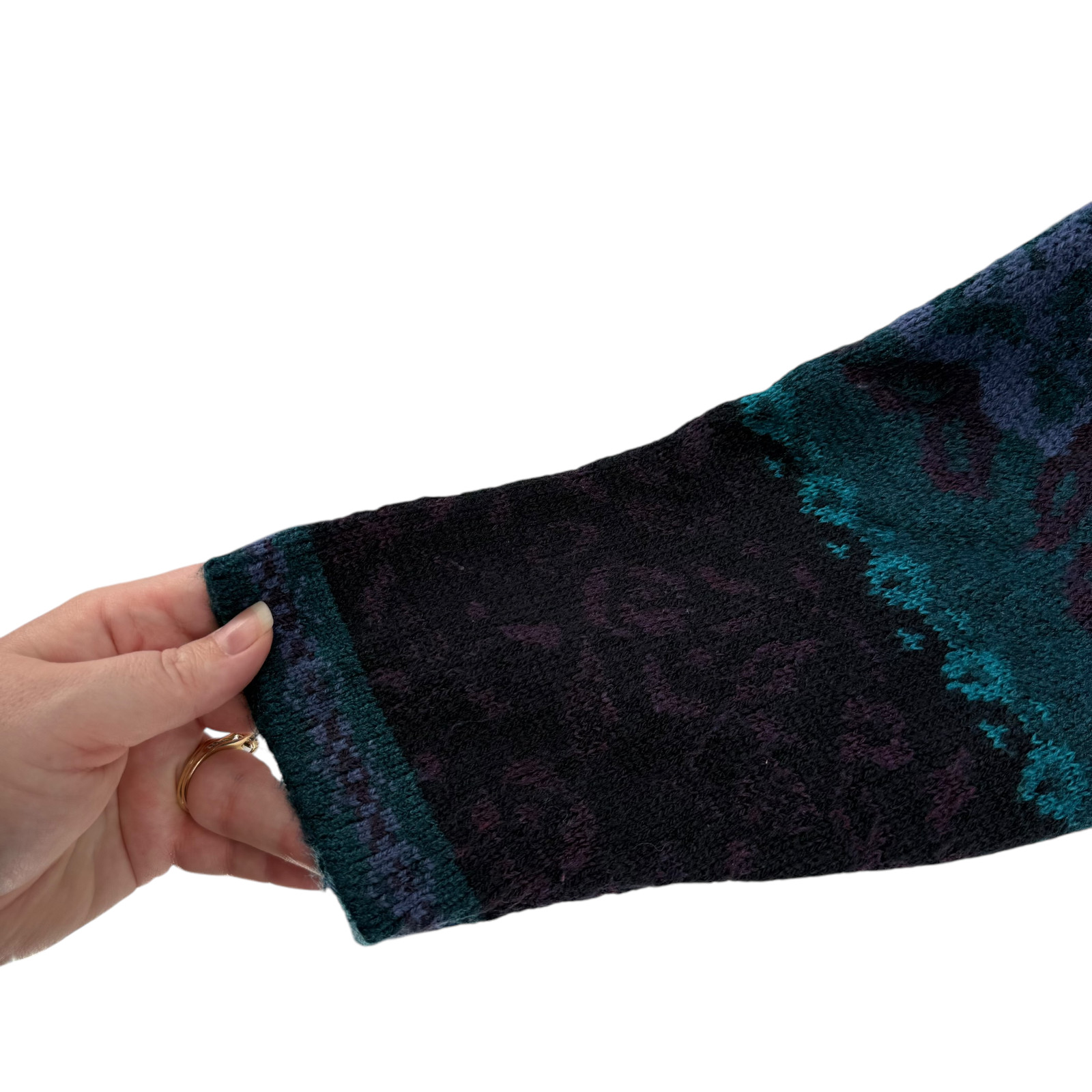 VTG Classic Elements Pullover Sweater SMALL Flora… - image 18