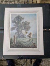 NIGEL HEMMING - SPIRIT OF THE ELMS - LTD EDITION LITHOGRAPH SIGNED STAMPED 1992