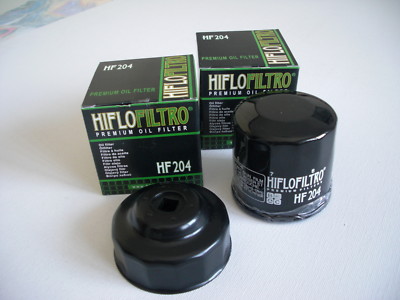 Arctic Cat 2 Ölfilter Hiflo HF204 + Schlüssel 600, 650 V