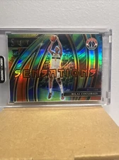 2023-24 Panini Select Bilal Coulibaly RC Rookie Sensations Tie-Dye Prizm 18/25