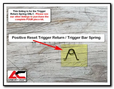 ARMORY CRAFT Sig P365, P365XL, P365X, SAS Enhanced Trigger Return Spring