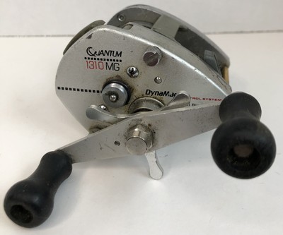 Moulinet De Pêche Vintage Quantum 1310-MG Dyna-Mag Bait Casting - Occasion, Fonctionnel