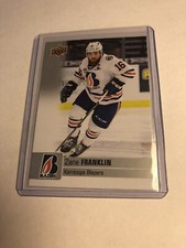 2019-20 UD CHL Zane Franklin Base #163 Kamloops Blazers