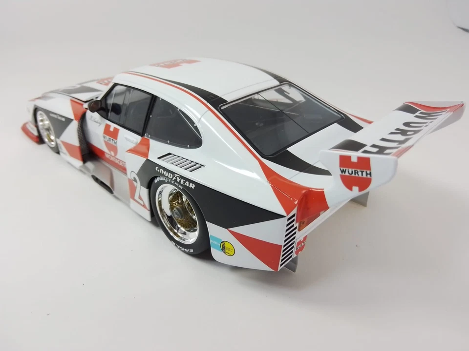 Minichamps Ford Capri Turbo GR.5 #2 K. Ludwig DRM Champion 1981 1/18 Foto 3 de 4