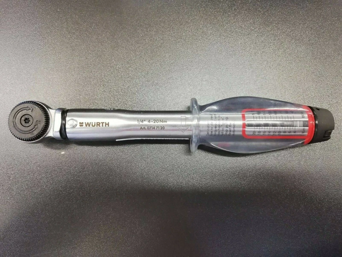 Wurth Torque Wrench 1/4