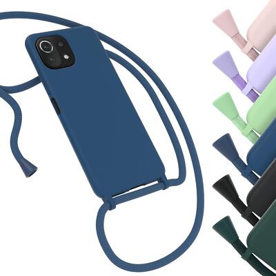 EAZY CASE für Xiaomi Mi 11 Lite / 5G / 5G NE Hülle Band Handykette Silikon Cover