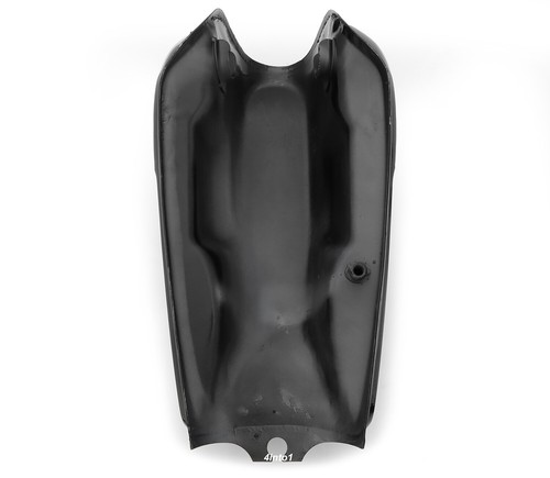 Cafe Racer Gas Tanks - Black / Raw Steel - Retro Motorcycle CHOOSE COLOR & STYLE - 第 101/114 張圖片