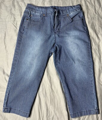Bandolino Denim jeans blue capris 16 inseam women's 10p blue