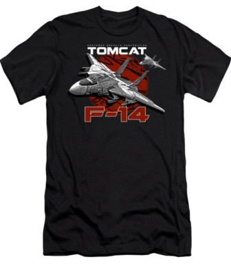 F-14 Tomcat Fighterjet T-Shirt Size S-5XL