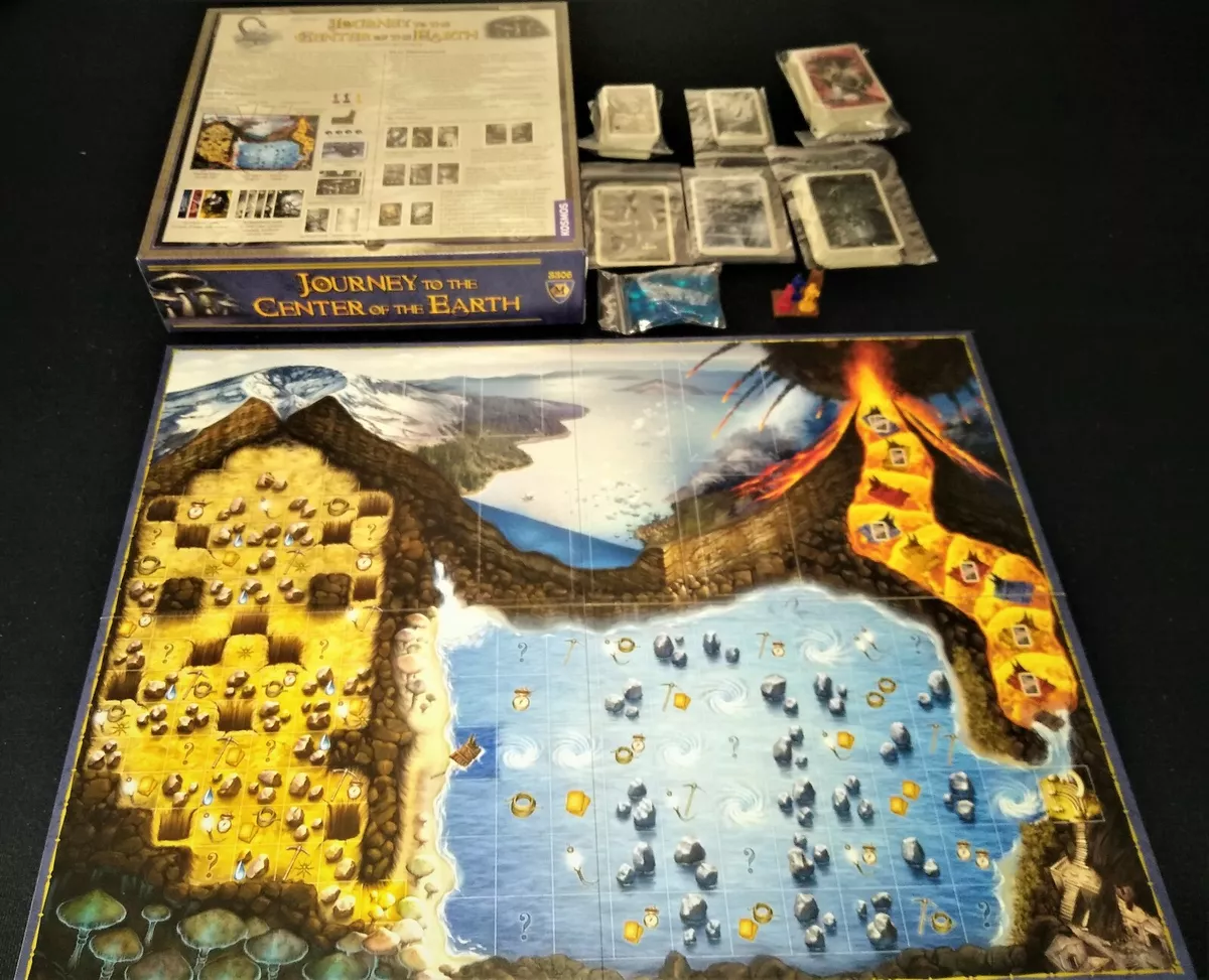 Journey to the Center of the Earth, Board Game