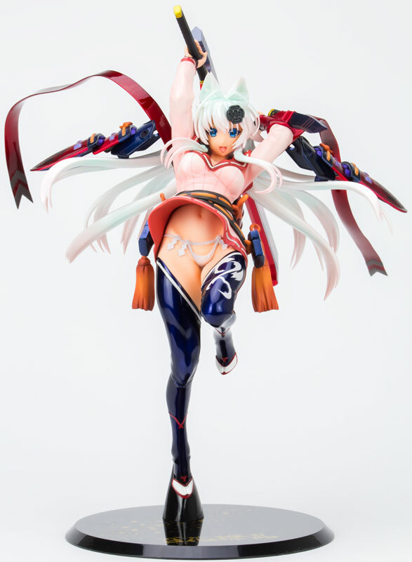 Hyakka Ryoran Yagyu Jubei Glitter Silver Sword Princess 1/8 Figure