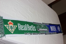 BUFANDA DE MATCH ENTRE REAL BETIS BALOMPIE Y INTER DE MILAN SCIARPA