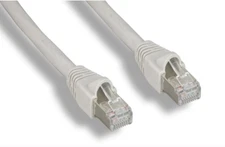 CAT6 STP shielded F/UTP patch cable cord Gray 24AWG 100% copper lot of 1 & 5